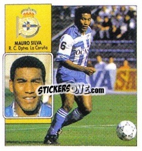 Sticker Mauro Silva (coloca) - Liga Spagnola 1992-1993
 n. 140 - Colecciones ESTE