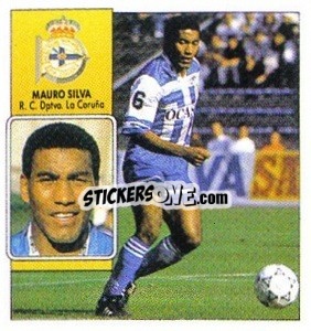 Cromo Mauro Silva (coloca)