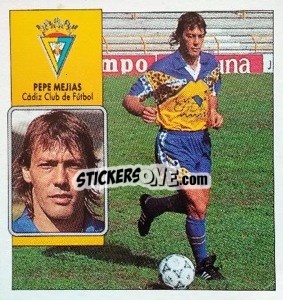 Sticker Mejias - Liga Spagnola 1992-1993
 - Colecciones ESTE