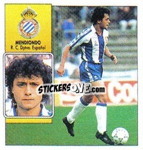 Cromo Mendiondo - Liga Spagnola 1992-1993
 - Colecciones ESTE