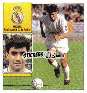 Sticker Michel - Liga Spagnola 1992-1993
 n. 240 - Colecciones ESTE