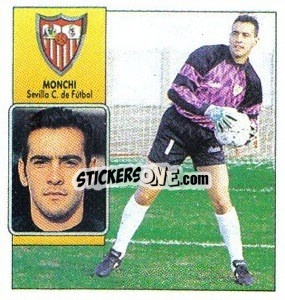 Cromo Monchi - Liga Spagnola 1992-1993
 - Colecciones ESTE