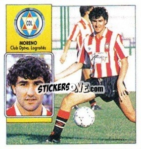 Sticker Moreno - Liga Spagnola 1992-1993
 - Colecciones ESTE