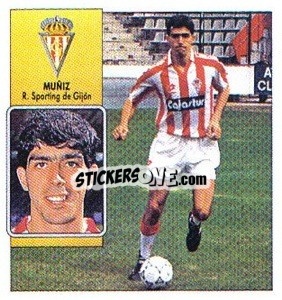 Cromo Muñiz - Liga Spagnola 1992-1993
 - Colecciones ESTE