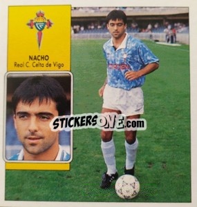 Sticker Nacho - Liga Spagnola 1992-1993
 - Colecciones ESTE