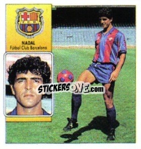 Sticker Nadal - Liga Spagnola 1992-1993
 n. 28 - Colecciones ESTE