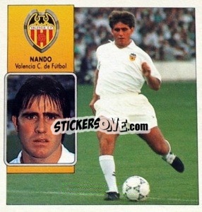 Sticker Nando - Liga Spagnola 1992-1993
 - Colecciones ESTE