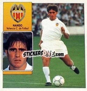 Cromo Nando - Liga Spagnola 1992-1993
 n. 394 - Colecciones ESTE
