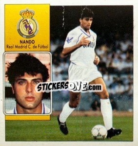 Sticker Nando (Gradas Llenas, double imagen) - Liga Spagnola 1992-1993
 - Colecciones ESTE