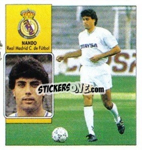 Cromo Nando (Valla Cepsa) - Liga Spagnola 1992-1993
 n. 236 - Colecciones ESTE