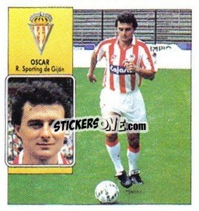 Cromo Oscar - Liga Spagnola 1992-1993
 - Colecciones ESTE
