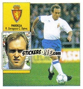Sticker Pardeza - Liga Spagnola 1992-1993
 - Colecciones ESTE