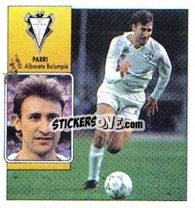 Cromo Parri - Liga Spagnola 1992-1993
 n. 10 - Colecciones ESTE