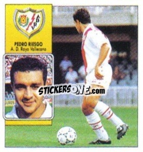Sticker Pedro Riesgo - Liga Spagnola 1992-1993
 n. 307 - Colecciones ESTE