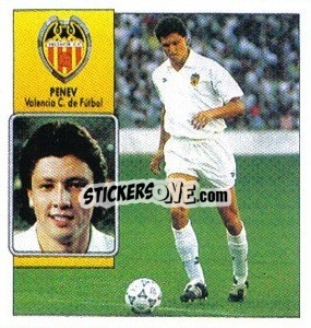 Sticker Penev - Liga Spagnola 1992-1993
 - Colecciones ESTE