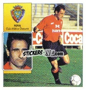 Sticker Pepin - Liga Spagnola 1992-1993
 n. 253 - Colecciones ESTE