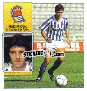 Cromo Perez Pacual - Liga Spagnola 1992-1993
 n. 353 - Colecciones ESTE