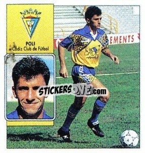 Sticker Poli - Liga Spagnola 1992-1993
 n. 89 - Colecciones ESTE
