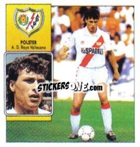 Sticker Polster (coloca) - Liga Spagnola 1992-1993
 n. 306 - Colecciones ESTE