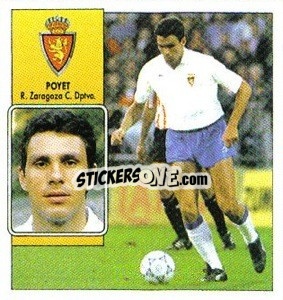 Sticker Poyet - Liga Spagnola 1992-1993
 - Colecciones ESTE