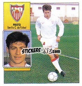 Sticker Prieto - Liga Spagnola 1992-1993
 - Colecciones ESTE