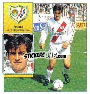 Cromo Pruden - Liga Spagnola 1992-1993
 - Colecciones ESTE