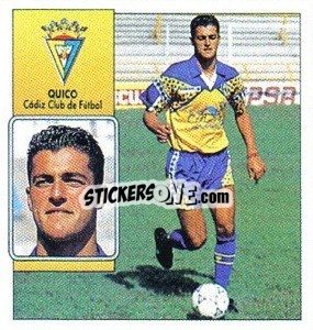 Cromo Quico - Liga Spagnola 1992-1993
 - Colecciones ESTE