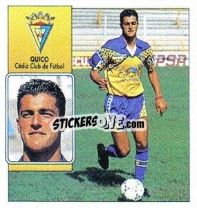 Sticker Quico - Liga Spagnola 1992-1993
 n. 95 - Colecciones ESTE