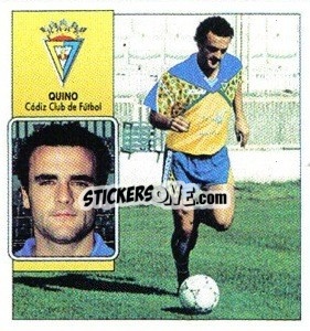 Sticker Quino (coloca) - Liga Spagnola 1992-1993
 - Colecciones ESTE