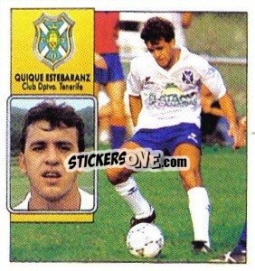 Sticker Quique Estebaranz - Liga Spagnola 1992-1993
 n. 369 - Colecciones ESTE