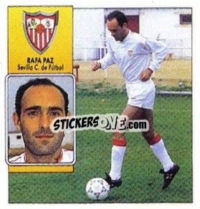 Sticker Rafa Paz - Liga Spagnola 1992-1993
 - Colecciones ESTE