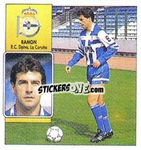 Sticker Ramon (Balon Izquierda) - Liga Spagnola 1992-1993
 n. 136 - Colecciones ESTE