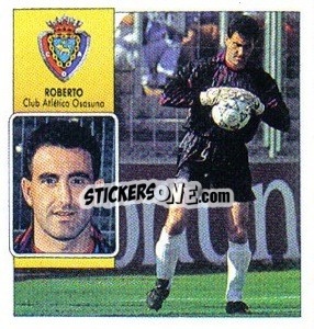 Cromo Roberto - Liga Spagnola 1992-1993
 - Colecciones ESTE