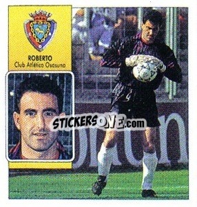 Sticker Roberto - Liga Spagnola 1992-1993
 n. 251 - Colecciones ESTE