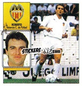 Sticker Roberto - Liga Spagnola 1992-1993
 - Colecciones ESTE