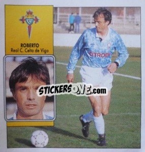 Sticker Roberto - Liga Spagnola 1992-1993
 n. 110 - Colecciones ESTE