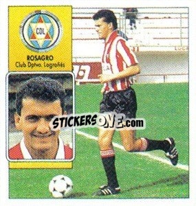 Sticker Rosagro - Liga Spagnola 1992-1993
 n. 197 - Colecciones ESTE