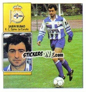 Cromo Sabin Balbao - Liga Spagnola 1992-1993
 - Colecciones ESTE