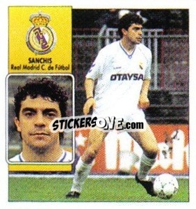 Cromo Sanchis - Liga Spagnola 1992-1993
 - Colecciones ESTE