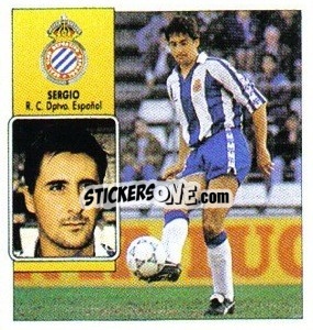 Sticker Sergio - Liga Spagnola 1992-1993
 n. 148 - Colecciones ESTE