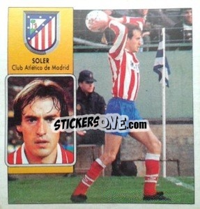 Sticker Soler - Liga Spagnola 1992-1993
 - Colecciones ESTE