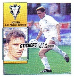 Sticker Sotero - Liga Spagnola 1992-1993
 - Colecciones ESTE
