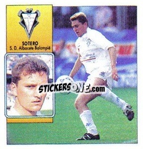 Cromo Sotero - Liga Spagnola 1992-1993
 n. 4 - Colecciones ESTE