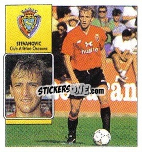 Cromo Stevanovic - Liga Spagnola 1992-1993
 - Colecciones ESTE
