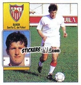Sticker Suker - Liga Spagnola 1992-1993
 n. 327 - Colecciones ESTE