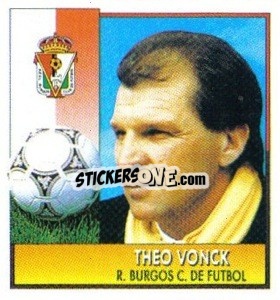 Figurina Theo Vonck (Entrenador) - Liga Spagnola 1992-1993
 - Colecciones ESTE