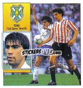 Sticker Toni - Liga Spagnola 1992-1993
 - Colecciones ESTE