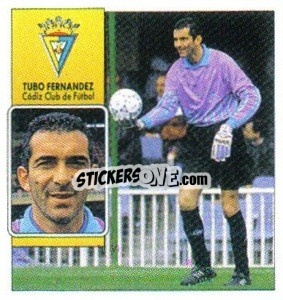 Sticker Tubo Fernandez - Liga Spagnola 1992-1993
 - Colecciones ESTE