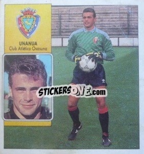 Sticker Unanua - Liga Spagnola 1992-1993
 n. 270 - Colecciones ESTE
