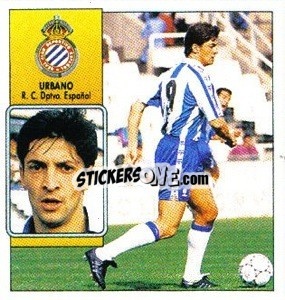Sticker Urbano - Liga Spagnola 1992-1993
 n. 154 - Colecciones ESTE